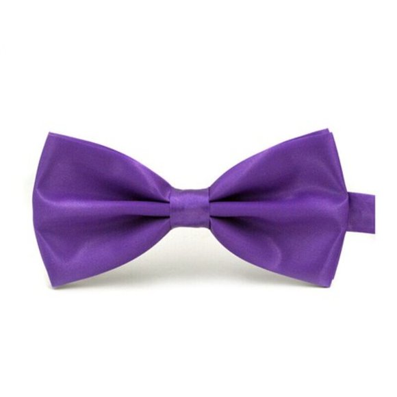 NEW Satin Clip Bow-Tie - Adjustable - Multiple Colors Available! - Picture 7 of 11
